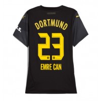 Camiseta Borussia Dortmund Emre Can #23 Segunda Equipación Replica 2024-25 para mujer mangas cortas